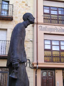 Estatua del Barandales en Zamora, Castilla y León