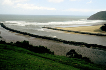 Tramo final de la desembocadura de la ría de Villaviciosa, Princ