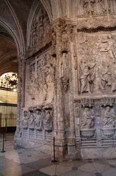 Relieve de la girola, Catedral de Burgos, Castilla y León