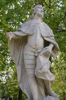 Escultura de Alfonso I El Batallador, rey de Aragón y Navarra