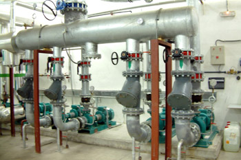 Grupo de bombas de condensación de agua