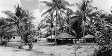 Poblado en Alua, Namapa, Mozambique