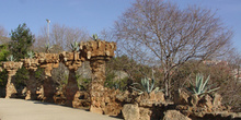 Zona de jardines, Parque Güell, Barcelona