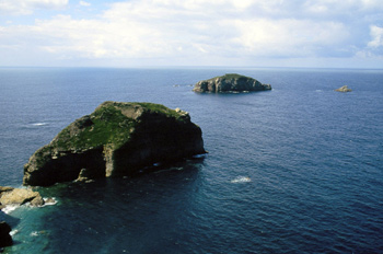 Isla Erbosa en el Cabo de Peñas, Gozón, Principado de Asturias
