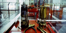 Lámparas de seguridad tipo Marsaut, Museo de la Minería y de la