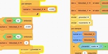 Crea el efecto de gravedad y fricción contra el aire programando un juego de tiro parabólico en Scratch