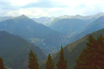 Montañas, Principado de Andorra