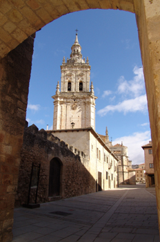 Campanario de la Catedral de Burgo de Osma, Soria, Castilla y Le