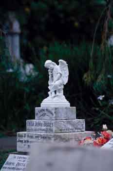 Lápida de cementerio, Russell (Nueva Zelanda)