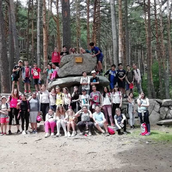 VIAJE FIN DE CURSO. 3º - 6º. Puerto de Canencia. 13