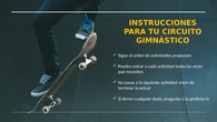 Instrucciones circuito gimnástico