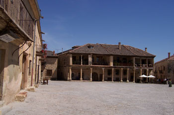 Plaza Mayor de Pedraza, Segovia, Castilla y León