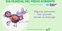 Agradecimientos Día Mundial del Medio Ambiente