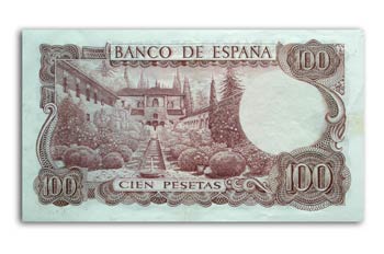 Pesetas,, Manuel de Falla