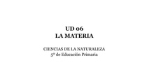 UD 06 - La materia