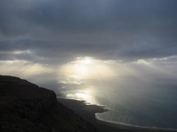 Atardecer en Playa de la Cantería