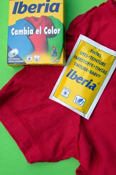 Tinte de ropa