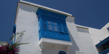 Balcón, Sidi Bou Said, Túnez