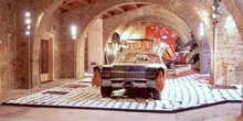 Obra Fiebre del automóvil, de Wolf Vostell - Malpartida de Cácer