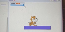 Programa con Scratch un simulador de terremotos que varia la agitación con un deslizador