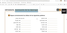 Lengua I y II Ortografía Clase 14 20260921 - Acentuación de diptongos