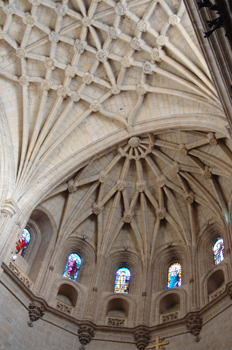 Bóveda del ábside, Catedral de Segovia, Castilla y León