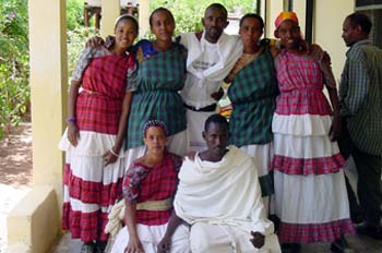 Grupo de adultos, Rep. de Djibouti, áfrica