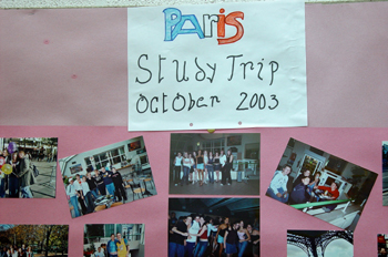 Exposición de trabajos de idiomas