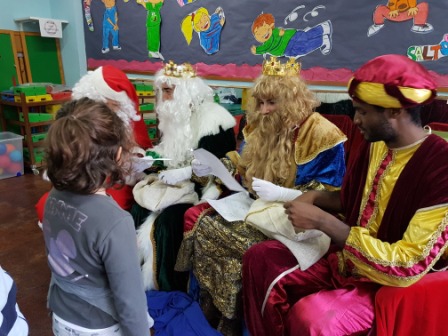 Los RRMM  Papá Noel en 1º (1) 3