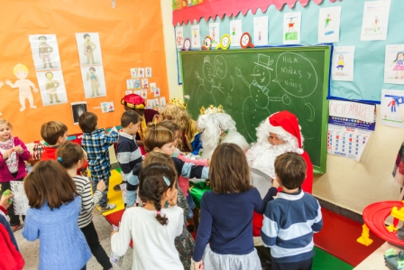 Los RRMM y Papá Noel en INF 5C 14