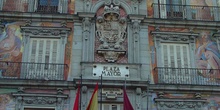 Fachada de la Casa de la Panadería en la Plaza Mayor de Madrid