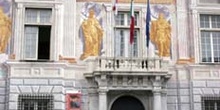 Entrada Palacio de San Giorgio, Génova