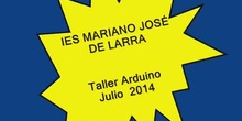 TALLER DOMÓTICA ARDUÍNO