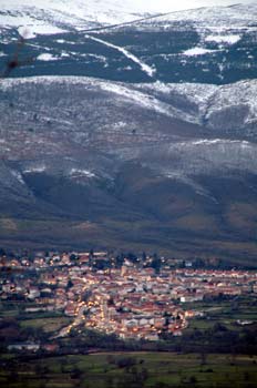Vista desde el puerto de la Morcuera, sierra de Rascafría, Comun