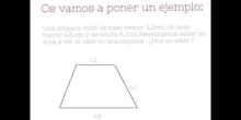 PRIMARIA - 6º - ÁREA DEL TRAPECIO - MATEMÁTICAS 