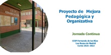 Presentacion Votación Jornada Escolar 2021-2022_CEIP FDLR_Las Rozas
