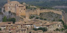 Vista general del Castillo de Alquézar, Huesca