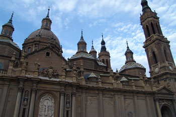 Torres y cúpulas, Basílica del Pilar