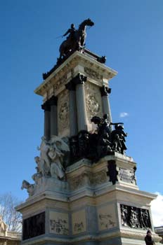 Monumento a Alfonso XII, Parque del Retiro, Madrid