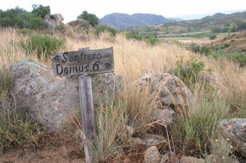Cartel del yacimiento de minería romana