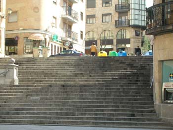 Escaleras de la Gran Vía, Salamanca, Castilla y León