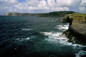 Vista desde Verdicio del Cabo de Peñas, Gozón, Principado de Ast