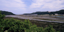 Tramo final de una ría, Navia, Principado de Asturias