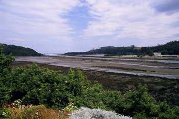 Tramo final de una ría, Navia, Principado de Asturias
