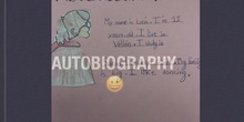 PRIMARIA - 5 º - AUTOBIOGRAFÍA - INGLÉS - ACTIVIDADES