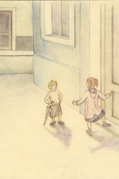 La mandolina: Julia visitando a su amiga Eugenia