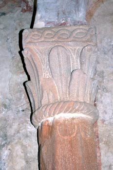 Capitel de la Iglesia de San Salvador de Priesca, Villaviciosa,