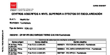 Centros adscritos ESO