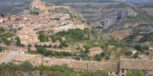 Vista general de Alquézar, Huesca