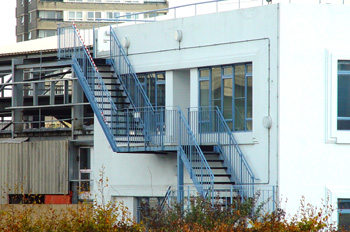 Escalera de incendios